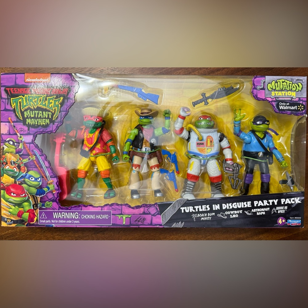 Teenage Mutant Ninja Turtles in Disguise party pack